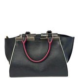 Fendi Black Leather 3 Jours Two-Way Bag