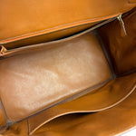 Hermes Birkin 35 Ostrich Leather Handbag Gold Hardware