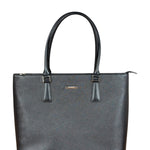 Burberry Black Saffiano Leather Tote Bag