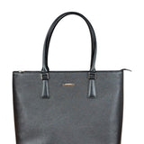 Burberry Black Saffiano Leather Tote Bag
