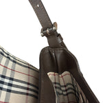 Burberry Brown Leather Shoulder Bag