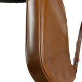 Saint Laurent Vintage Brown Leather Mini Shoulder Bag