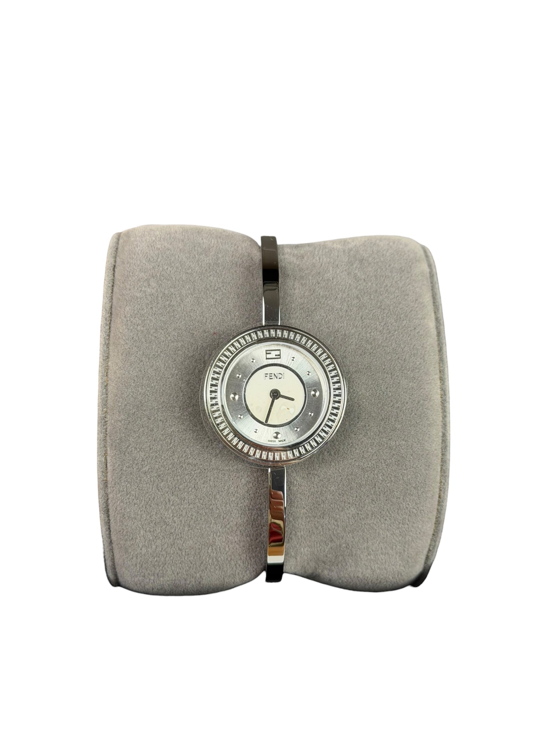 Fendi My Way 35000s Silver Bangle Watch
