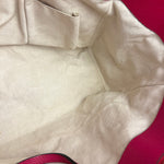 Gucci Hot Pink Pebbled Leather Swing Tote