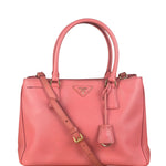 Prada Pink Galleria Saffiano Leather Tote