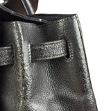 Hermes Black Togo Leather Birkin 40 Handbag Gold 1998