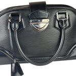 Louis Vuitton Black Epi Leather Montaigne Bowling Handbag