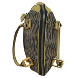 Fendi Vintage Tiger Print Mini Bowler Bag