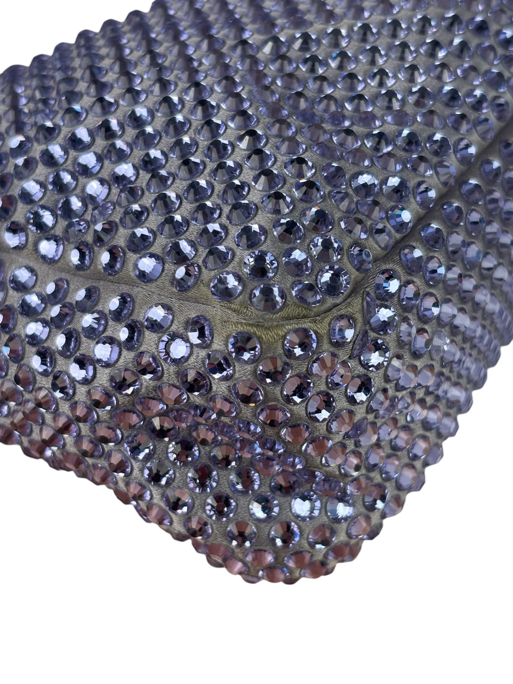 Prada Purple Crystal Re-Edition Pochette