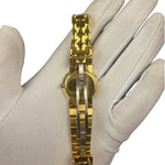Gucci 3300.2.L Black Round Dial Gold Plated