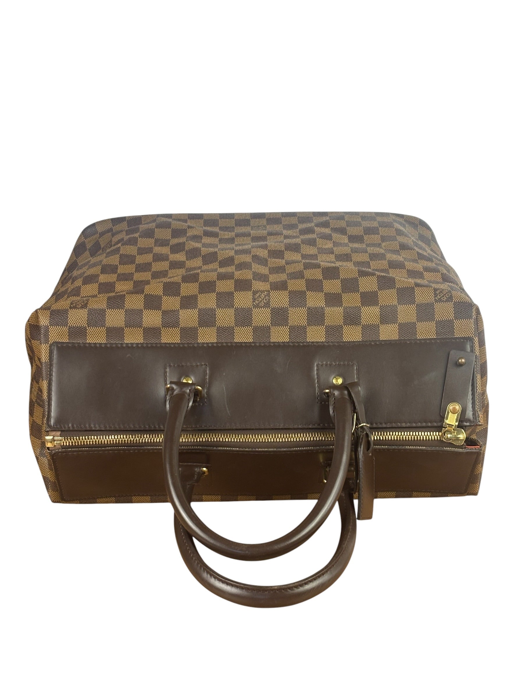 Louis Vuitton Damier Ebene Greenwich Travel Handbag GM