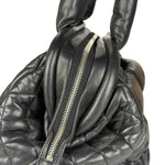 Chanel Black Caviar Quilted Coco Cocoon Bowler Bag 2009
