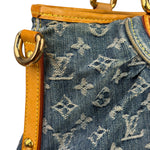 Louis Vuitton Denim/Leather Trim Monogram Neo Cabby Handbag