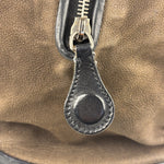 Celine Brown/Black Leather Bowling Bag