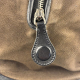 Celine Brown/Black Leather Bowling Bag