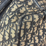 Christian Dior Canvas Monogram Trotter Mini Boston Hand Bag