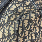 Christian Dior Canvas Monogram Trotter Mini Boston Hand Bag
