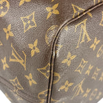 Louis Vuitton Dark Brown Canvas Monogram Neverfull Shoulder Bag PM