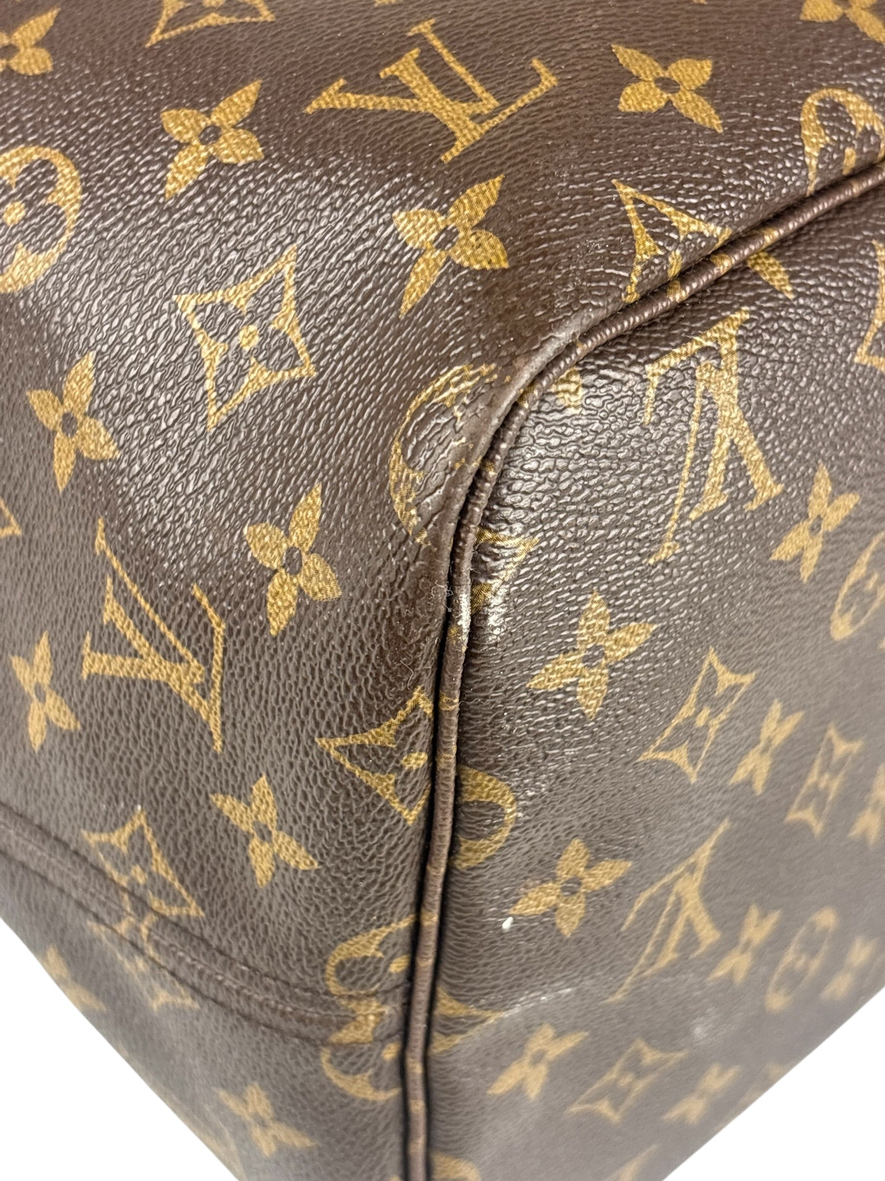 Louis Vuitton Dark Brown Canvas Monogram Neverfull Shoulder Bag PM