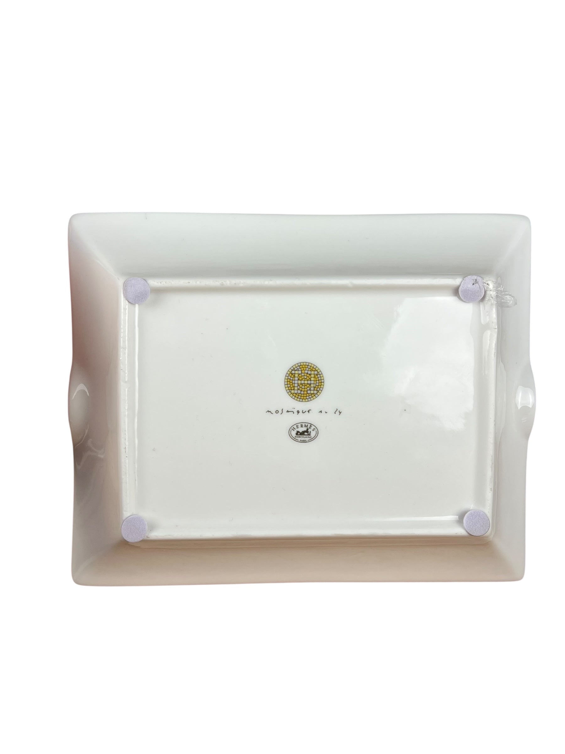 Hermes H Tiled Porcelain Ash Tray
