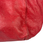 Balenciaga Red Leather Le City Tote