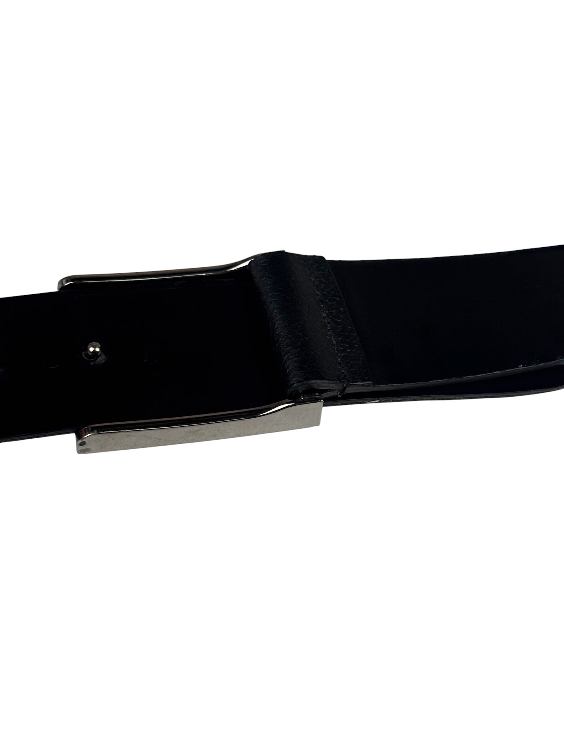 Gucci Silver-Toned G Belt