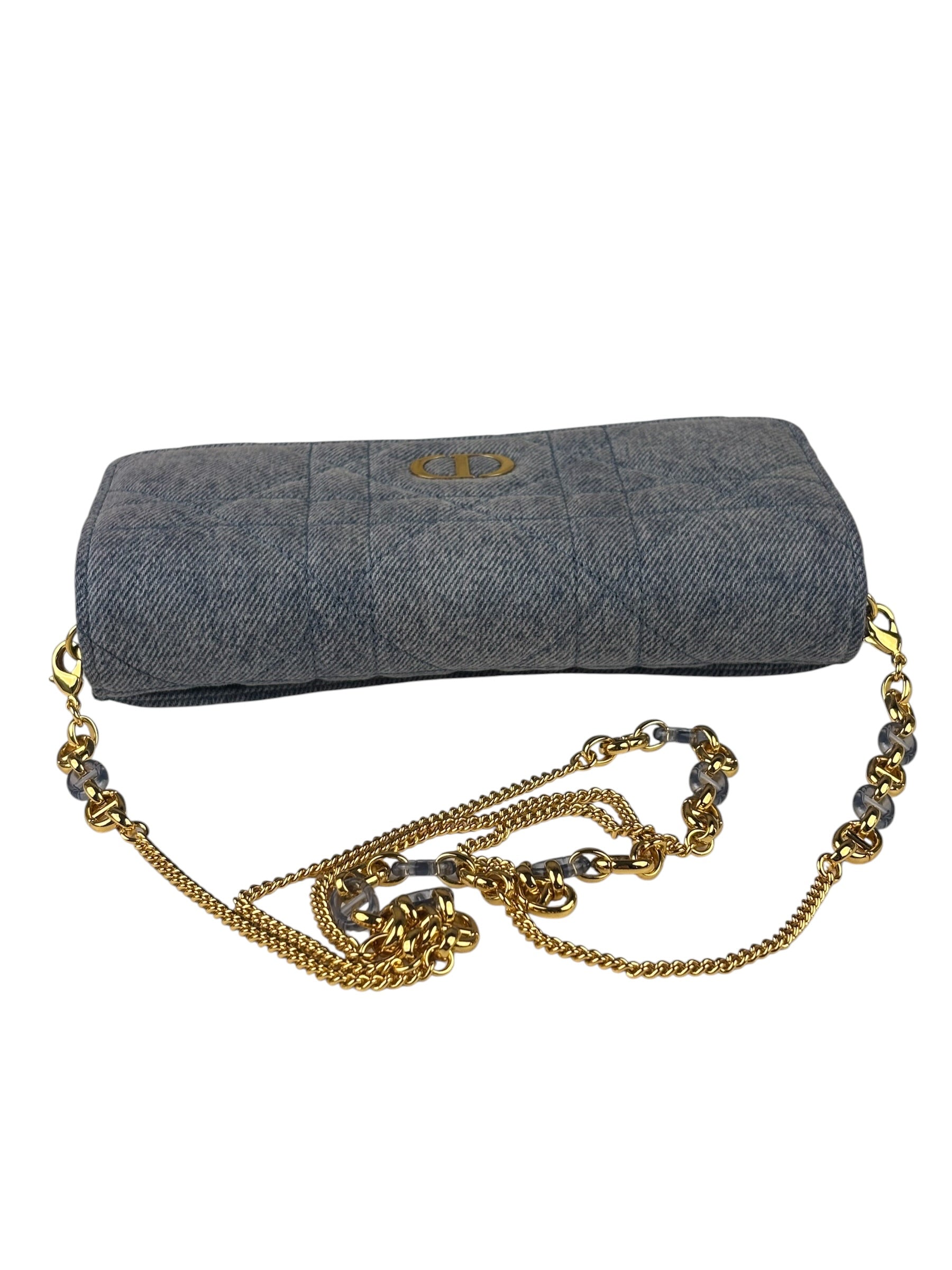 Christian Dior Denim Caro Crossbody
