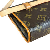 Louis Vuitton Vintage Monogram Floretine Belt Pochette