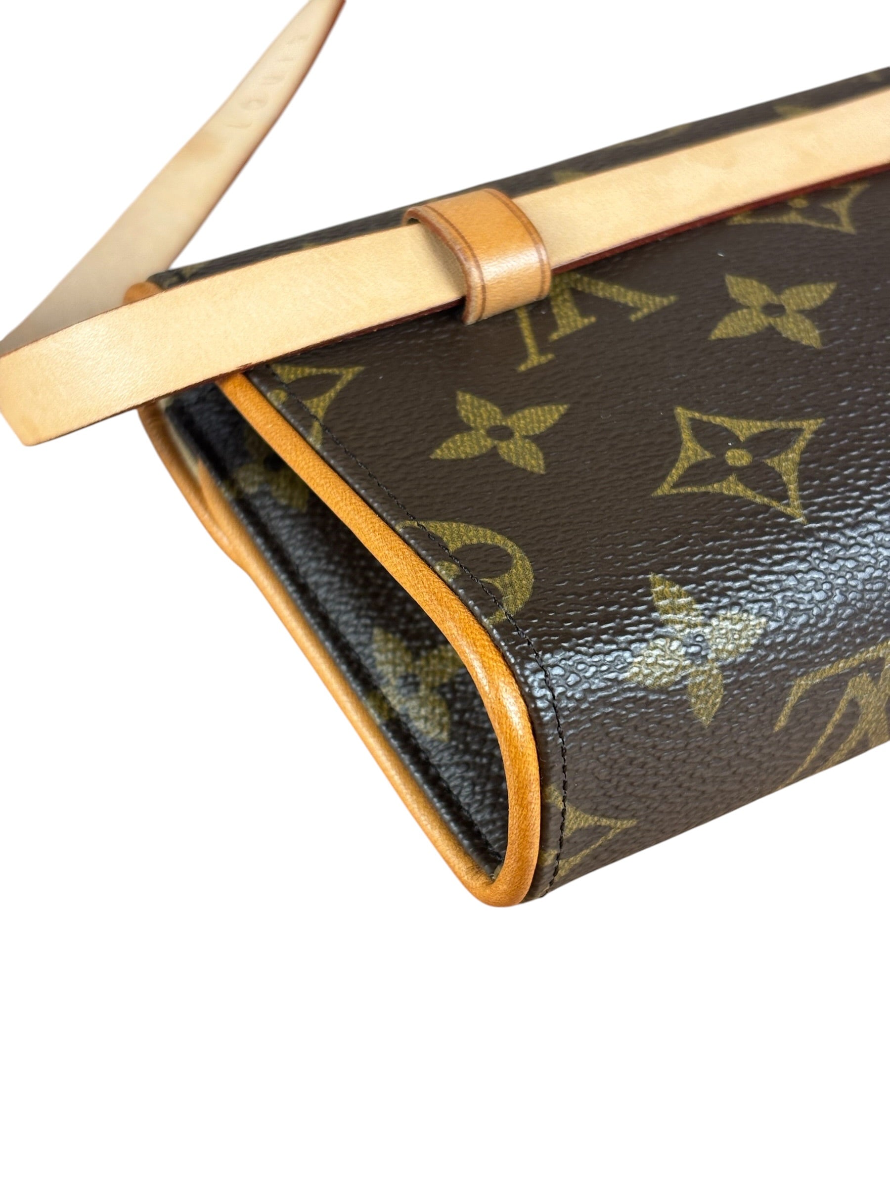 Louis Vuitton Vintage Monogram Floretine Belt Pochette