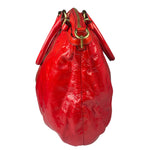 Coach Red Patent Leather Two-Way Bag