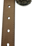 Gucci Beige GG Supreme Canvas Belt
