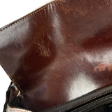 Fendi Leather-Trimmed Beaded Baguette Light Pink