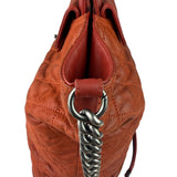 Chanel Orange Quilted Leather Large In The Mix Shopping Two-Way Tote 2011