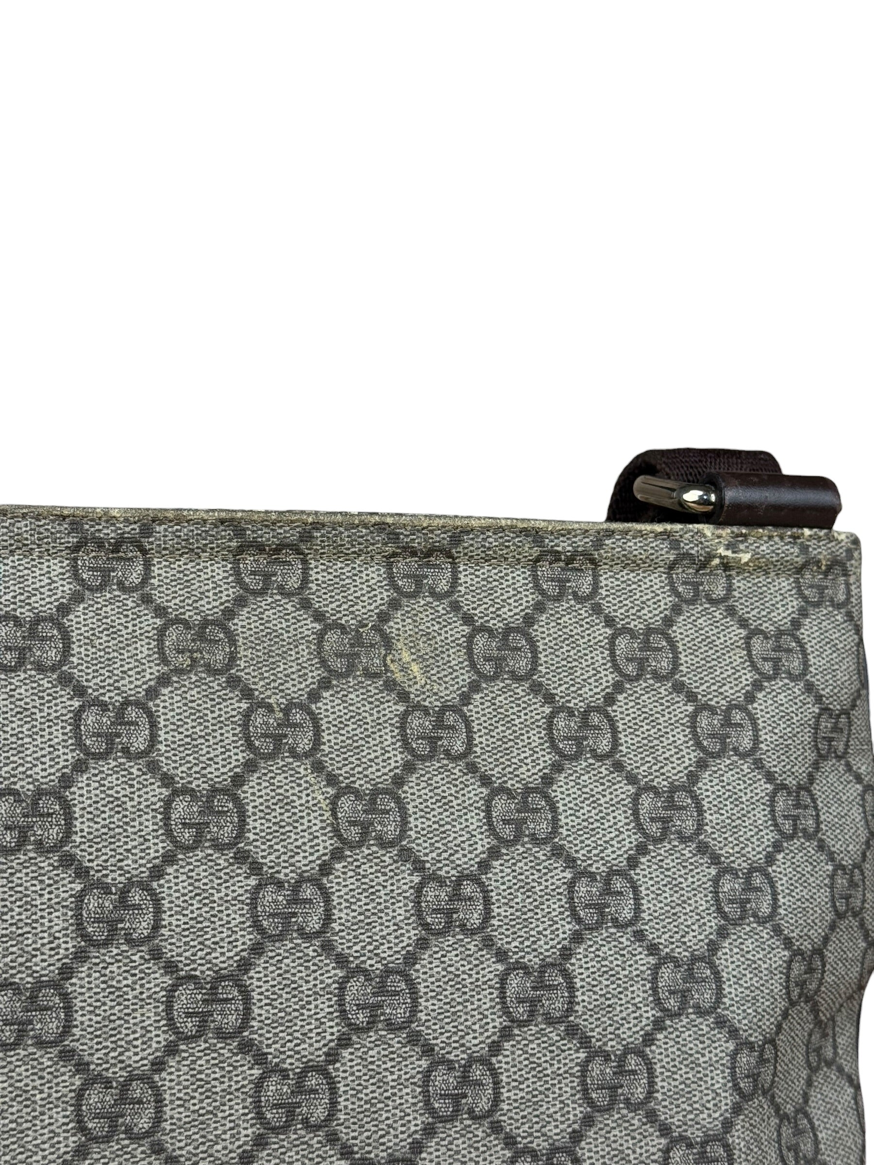 Gucci GG Coated Canvas Web Crossbody Bag