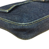 Fendi Vintage Dark Denim Baguette