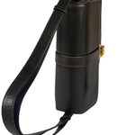 Gucci Black Leather Flap Bag