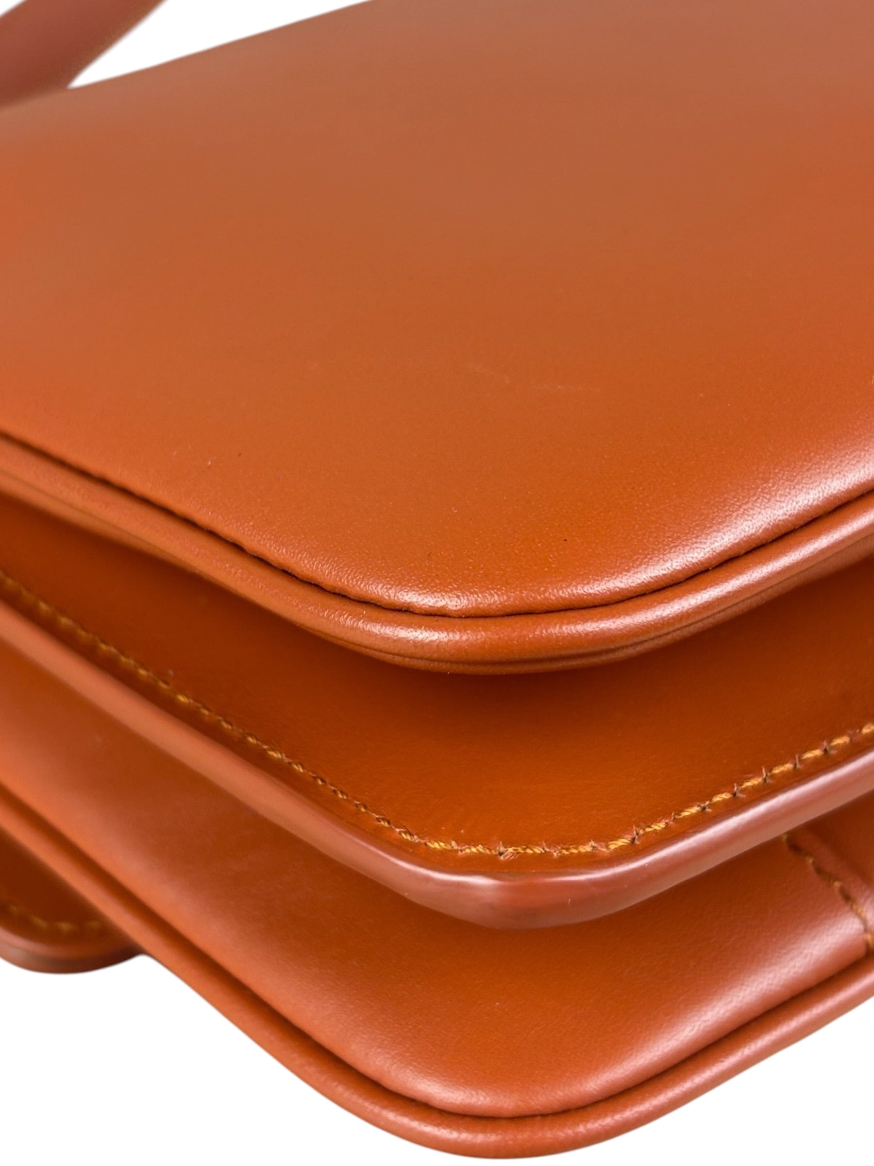Saint Laurent Burnt Orange Le Maillon Shoulder Bag