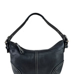 Coach Black Leather Soho Hobo Pochette