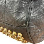 Alexander Wang Black Leather Rocco Duffel Line Shoulder/HandBag