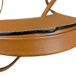 Loewe Camel Leather Heel Crossbody