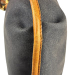 Chloe Dark Gray/Blue Harley Denim/Leather Crossbody Bag