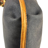 Chloe Dark Gray/Blue Harley Denim/Leather Crossbody Bag