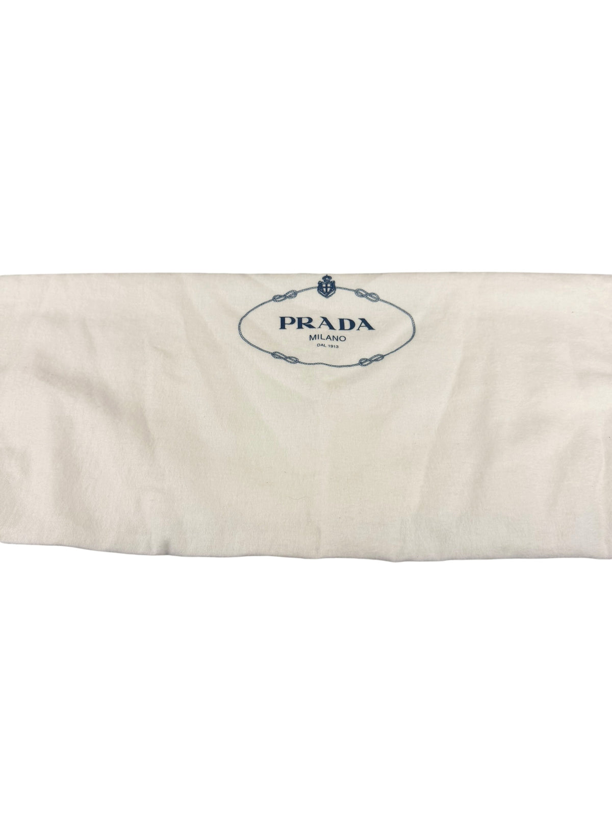 Prada White Terry Cloth Spugna Tote Bag