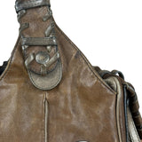 Chloe Vintage Brown Leather Silverado Shoulder Bag