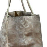 Chanel Pink Metallic Travel Line Tote