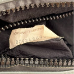 Bottega Veneta Grey Leather Pouch
