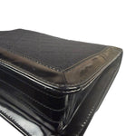 Chanel Black Patent Leather Trim Reissiue Flap Bag 2000