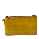 Louis Vuitton Yellow Vernis Pochette