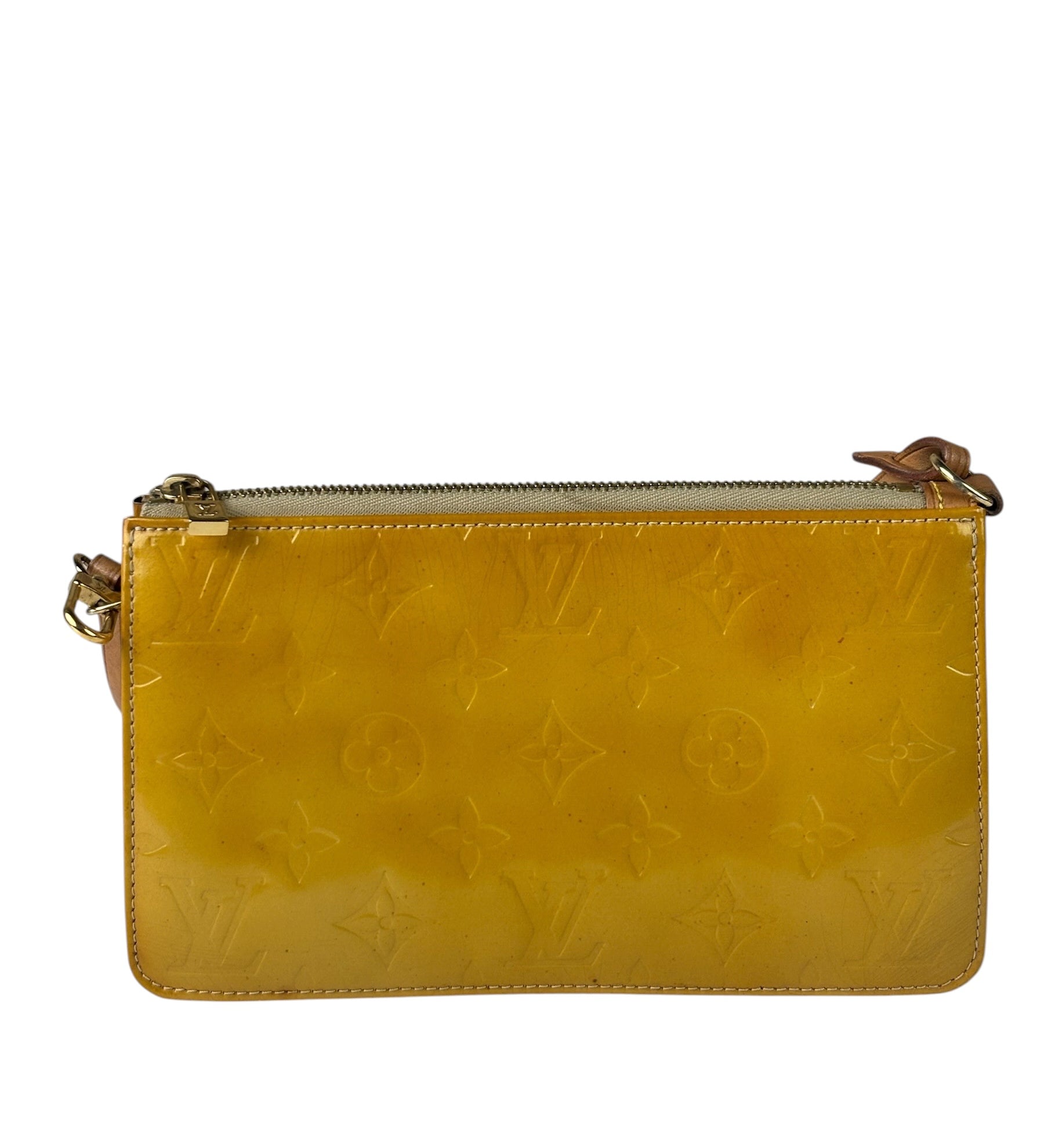 Louis Vuitton Yellow Vernis Pochette
