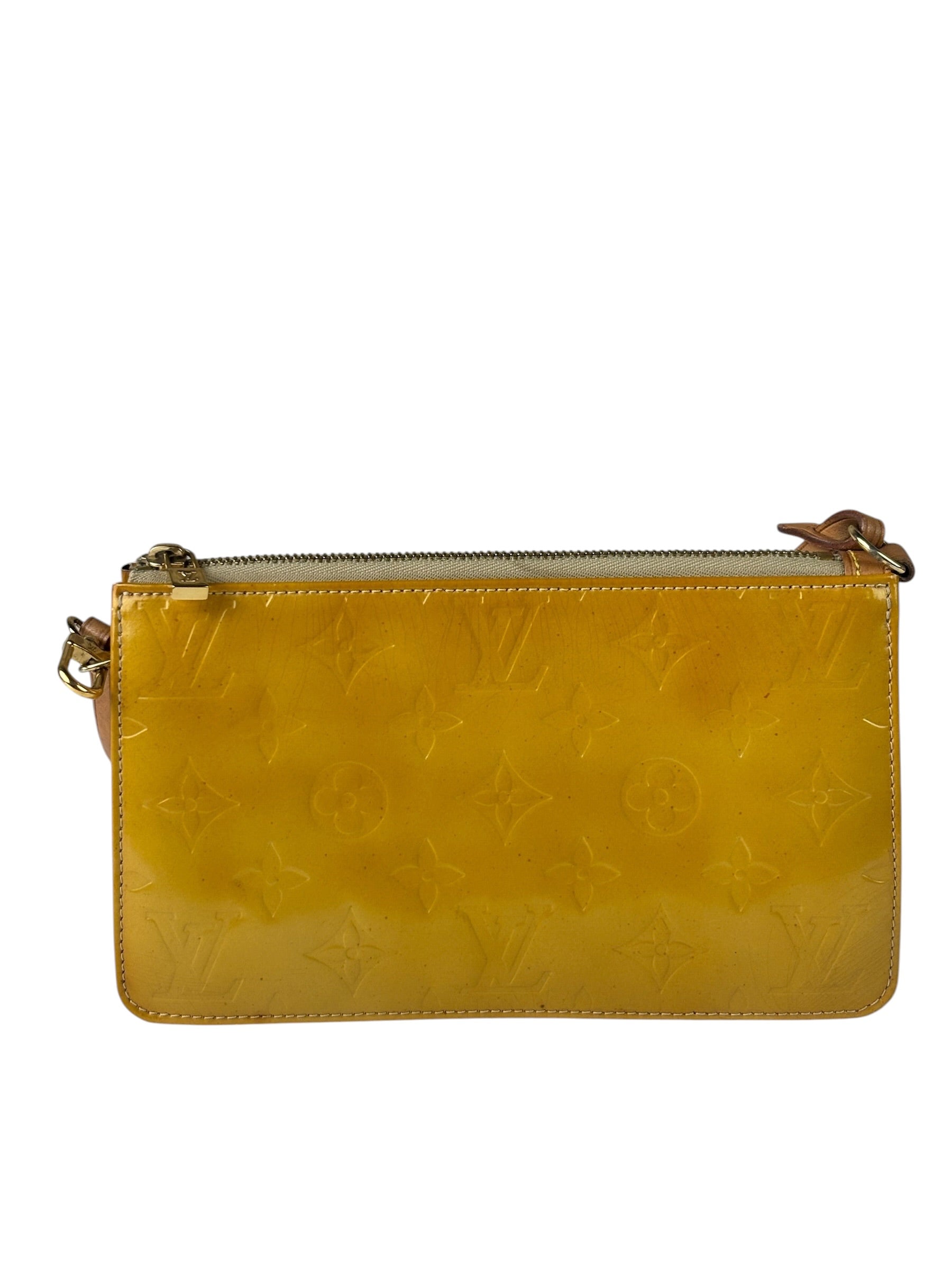 Louis Vuitton Yellow Vernis Pochette